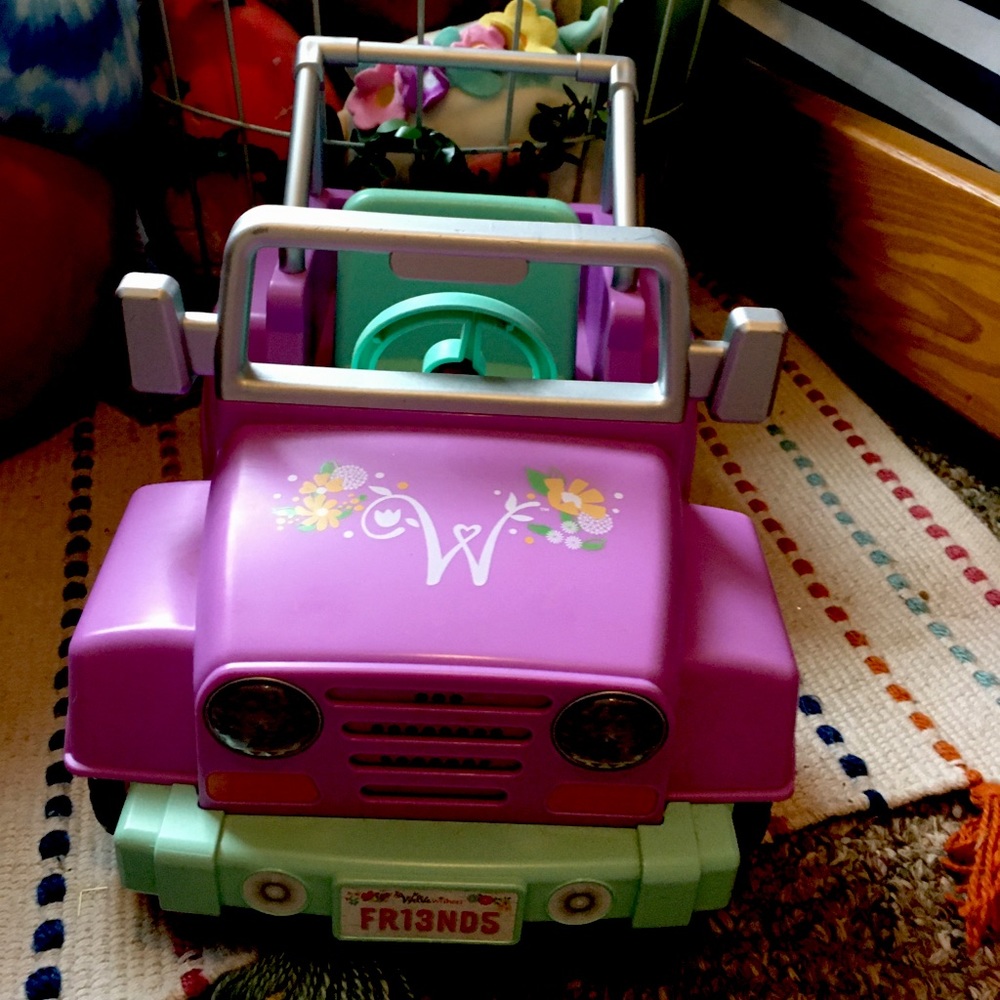 Wellie wishers car